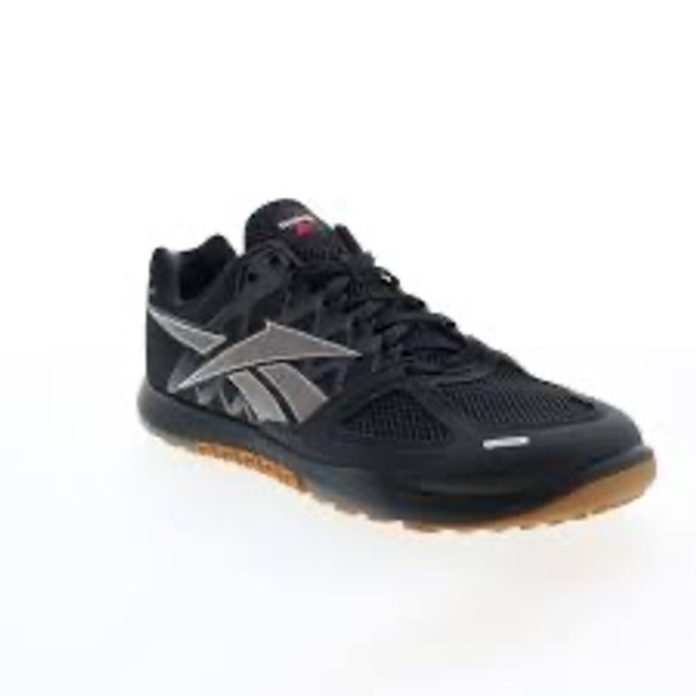 Reebok CrossFit nano 2.0 sneakers wide toe box black gray men size 6.5 athletic